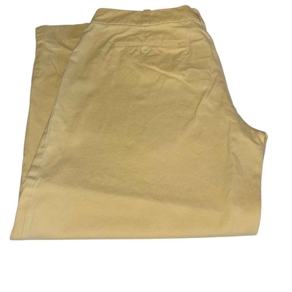 Talbots capri pants signature button/zip closure 5 pocket straight leg Sz 8